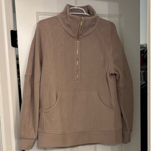 Lululemon Oversized Scuba Half Zip Full Length Fleece
